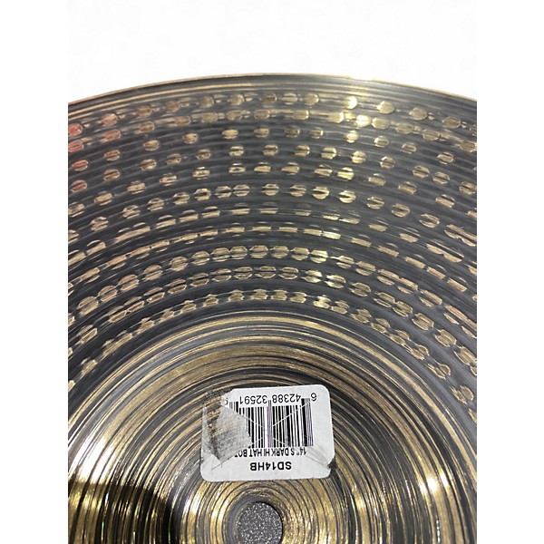 Used Zildjian 14in S Dark Hi Hat Bottom Cymbal