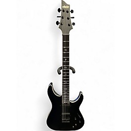 Used Schecter Guitar Research ELITE EVIL TWIN Black Solid Body Electric Guitar
