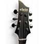 Used Schecter Guitar Research ELITE EVIL TWIN Black Solid Body Electric Guitar