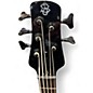 Used Spector Euro Bantam 5 Trans Charcoal Electric Bass Guitar