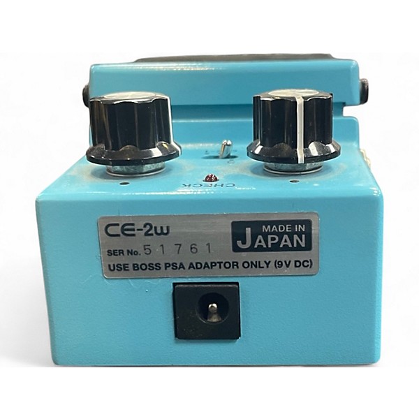 Used BOSS CE2W Waza Craft Chorus Effect Pedal