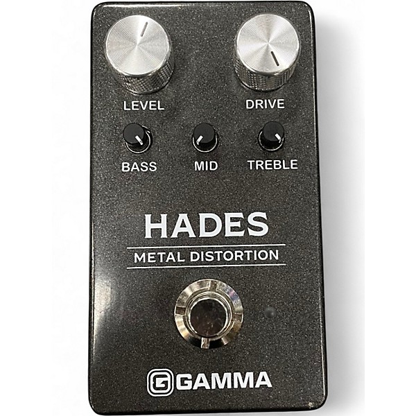 Used GAMMA Hades Metal Distortion Effect Pedal