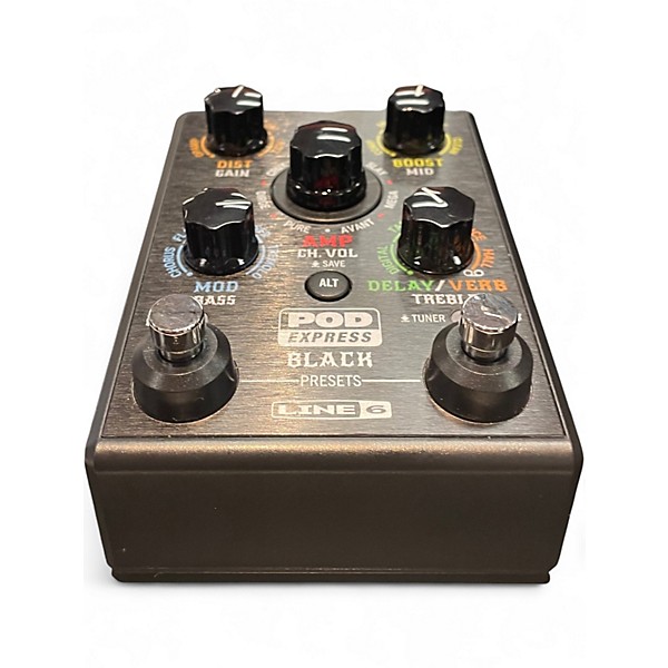 Used Line 6 POD EXPRESS BLACK Effect Processor