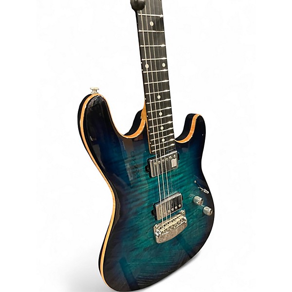 Used Ernie Ball Music Man sabre blue dream Solid Body Electric Guitar