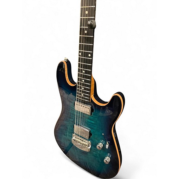 Used Ernie Ball Music Man sabre blue dream Solid Body Electric Guitar