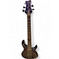 Used Zeline Gotten 5 Purple Sparkle Electric Bass Guitar thumbnail