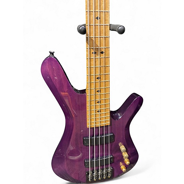 Used Kiesel V59 Purple Electric Bass Guitar