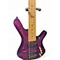 Used Kiesel V59 Purple Electric Bass Guitar