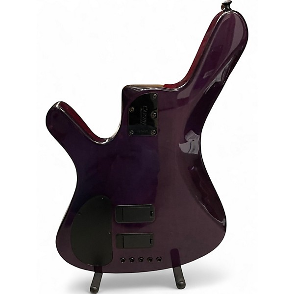 Used Kiesel V59 Purple Electric Bass Guitar