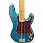 Used 2021 Fender Player Precision Bass Ocean Turquoise Electric Bass Guitar