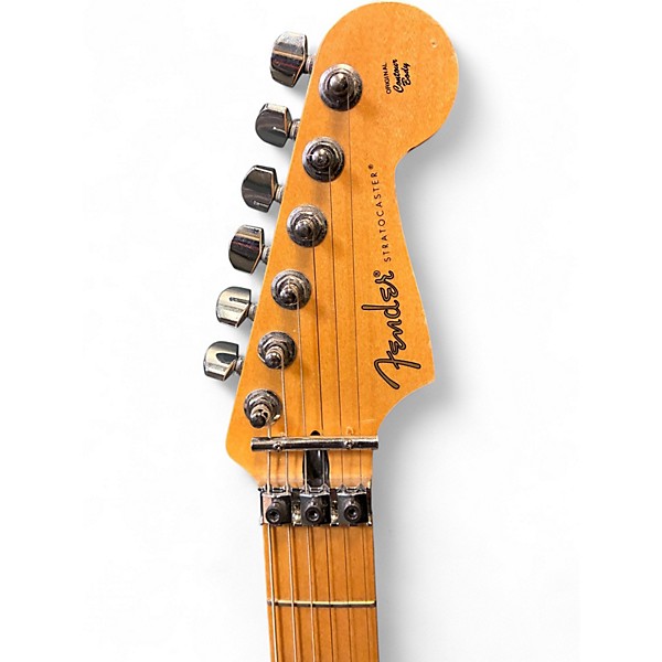 Used Fender Player Stratocaster HSS Floyd Rose Polar White Solid Body Electric Guitar