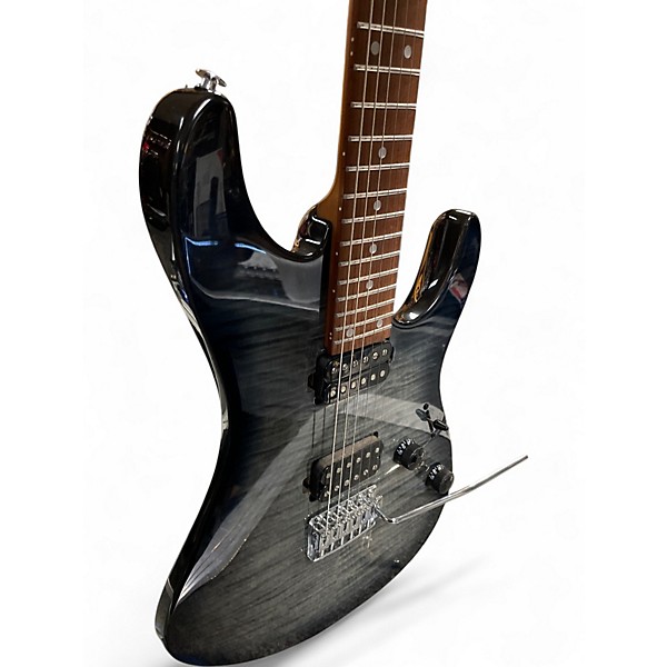 Used 2024 Ibanez AZ24S1F Standard Trans Black Sunburst Solid Body Electric Guitar