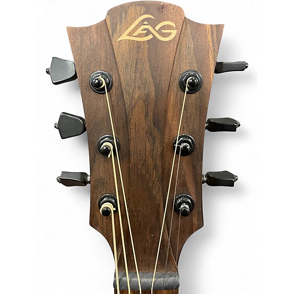 Used Lag Guitars Tramontane T88DCE Natural Acoustic Electric Guitar