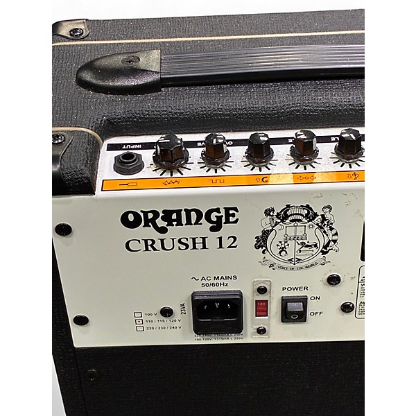 Used Orange Amplifiers Crush 12 Guitar Combo Amp