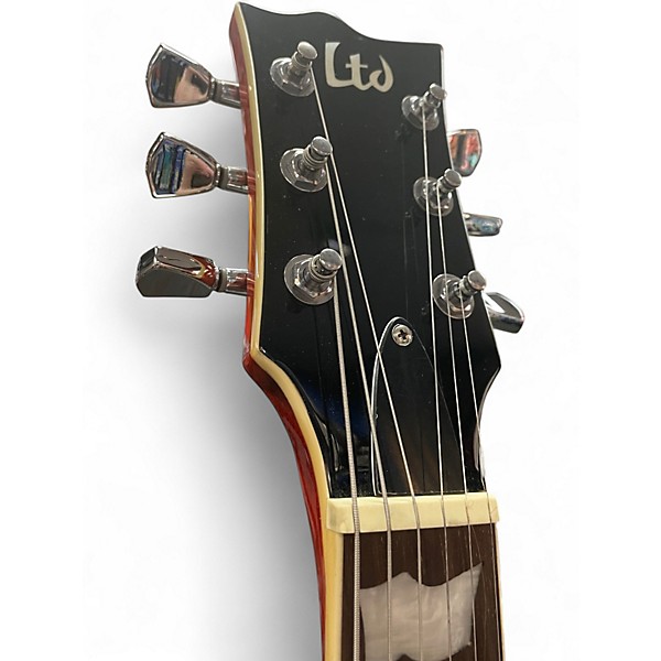 Used ESP LTD EC256FM Cherry Sunburst Solid Body Electric Guitar