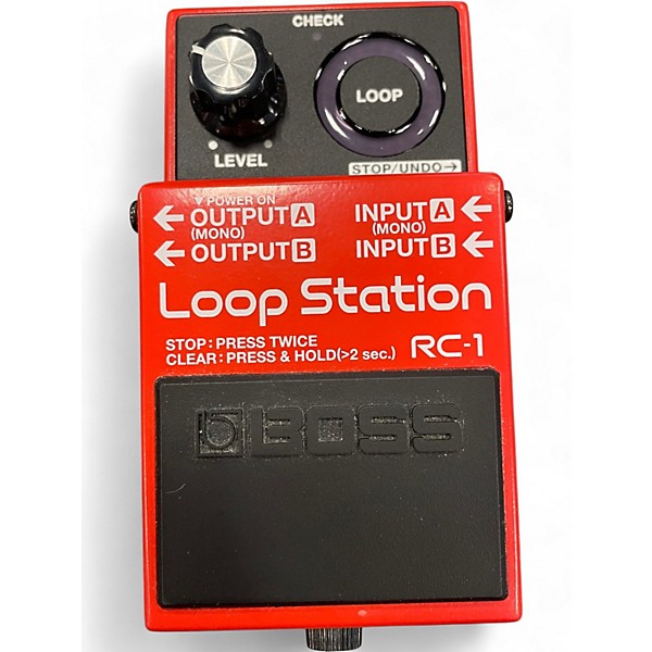 Used BOSS RC1 Loop Station Pedal
