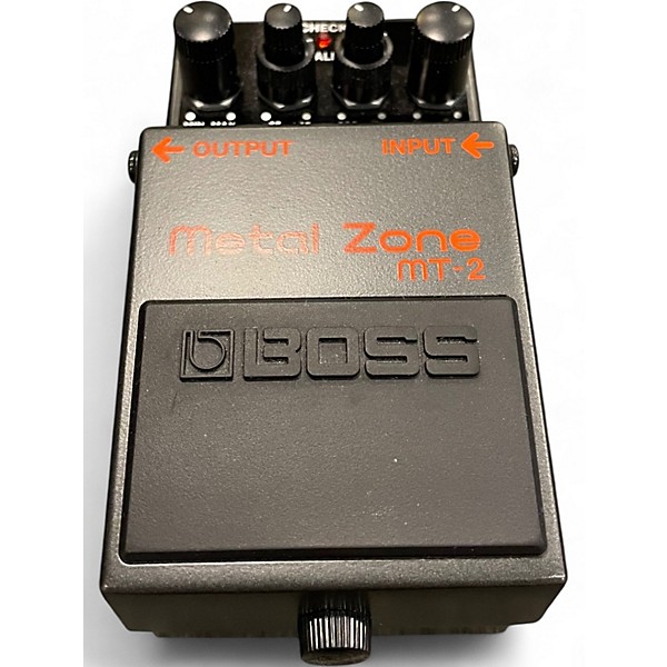 Used BOSS MT2 Metal Zone Distortion Effect Pedal