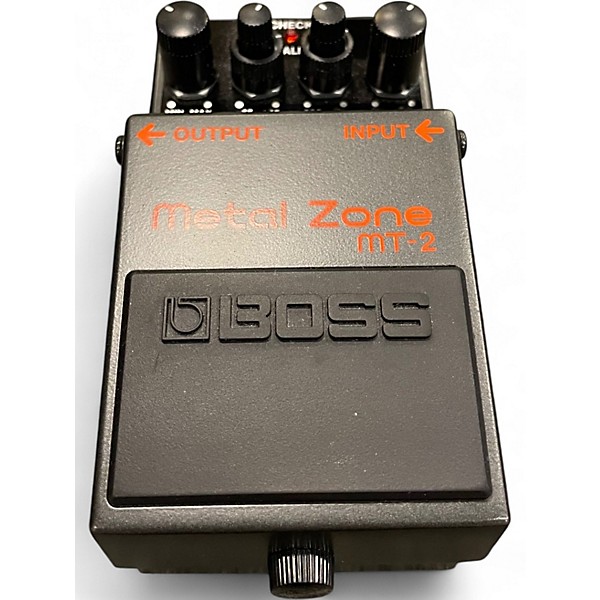 Used BOSS MT2 Metal Zone Distortion Effect Pedal