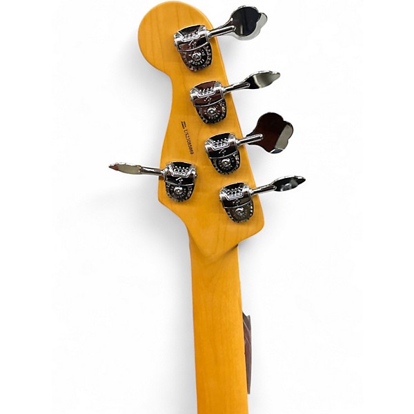 Used Fender American Professional II Precision Bass 5 STRING Blue Burst Electric Bass Guitar