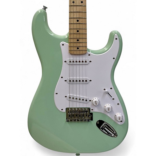 Used Squier SONIC STRATOCASTER Seafoam Green Solid Body Electric Guitar