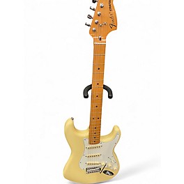 Used Fender Vintera 70s Stratocaster Vintage Yellow Solid Body Electric Guitar