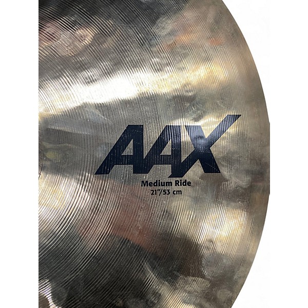 Used SABIAN 21in AAX MEDIUM RIDE Cymbal