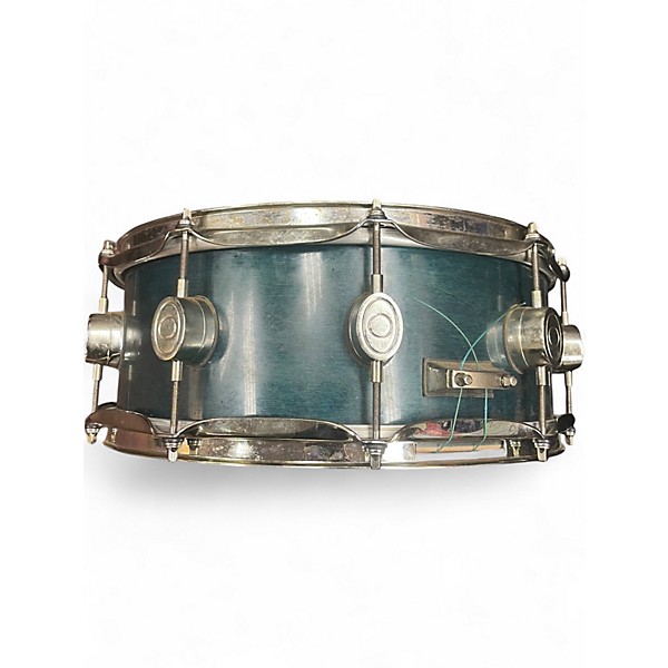 Used PDP by DW 14in LX Series Snare Drum Cyan Drum
