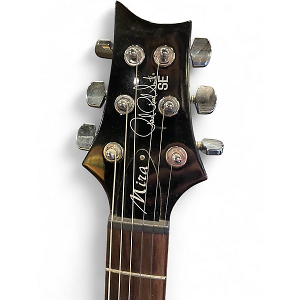 Used PRS Mira SE Black Solid Body Electric Guitar