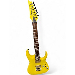 Used Ibanez RGAR42HP Yellow Solid Body Electric Guitar
