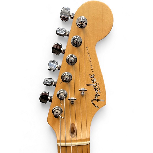 Used 1999 Fender American Standard Stratocaster Natural Solid Body Electric Guitar