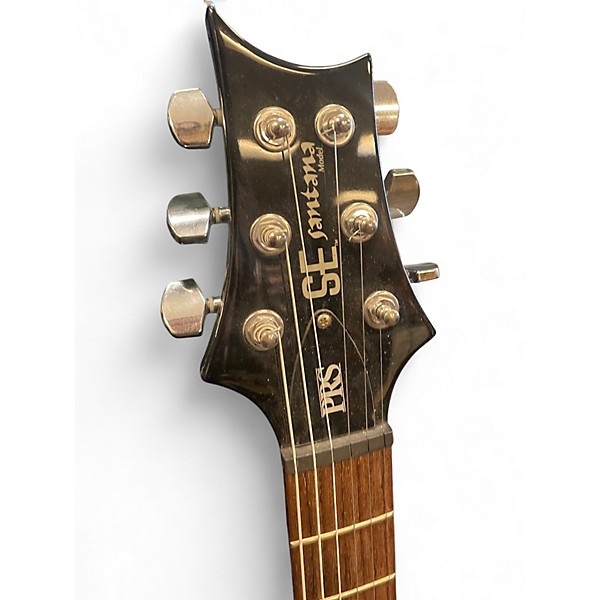 Used PRS Carlos Santana Signature SE Trans Green Solid Body Electric Guitar