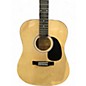 Used Squier DREADNOUGHT 093 NATURAL Acoustic Guitar