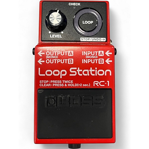 Used BOSS RC1 Loop Station Pedal