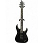 Used Schecter Guitar Research DIAMOND SERIES EVIL TWIN MATTE BLACK Solid Body Electric Guitar thumbnail