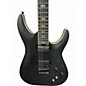 Used Schecter Guitar Research DIAMOND SERIES EVIL TWIN MATTE BLACK Solid Body Electric Guitar