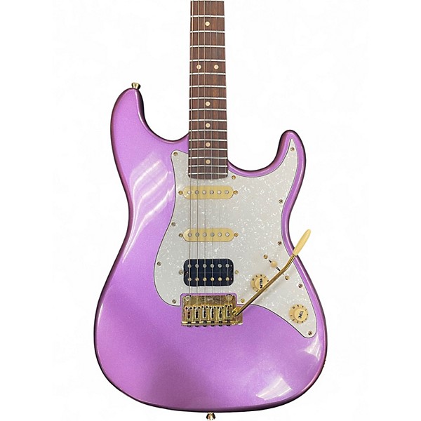 Used Jet Guitars JS400 Metallic Purple Solid Body Electric Guitar