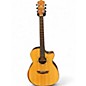 Used Washburn WCG70SCE natural Acoustic Electric Guitar thumbnail