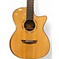 Used Washburn WCG70SCE natural Acoustic Electric Guitar