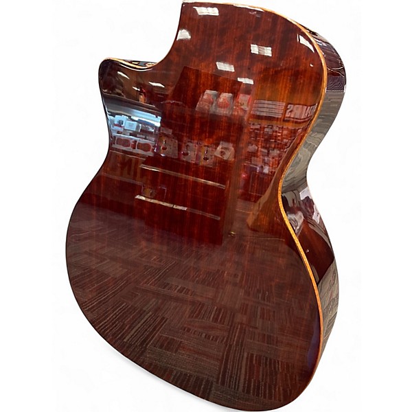 Used Washburn WCG70SCE natural Acoustic Electric Guitar