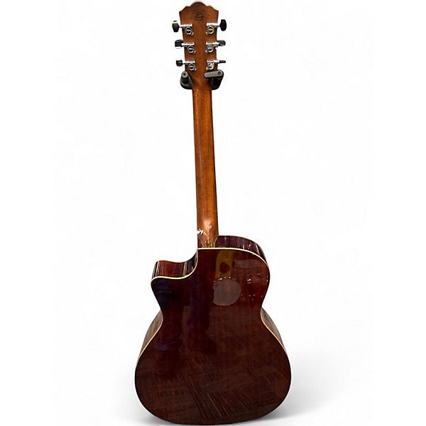 Used Washburn WCG70SCE natural Acoustic Electric Guitar