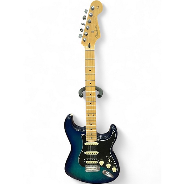 Used Fender Player Stratocaster HSS Blue Burst Solid Body Electric Guitar