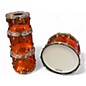Used Ludwig 4 Piece Zep Vistalite amber vistalite Drum Kit thumbnail