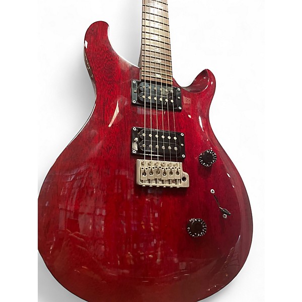 Used PRS SE Standard 24 Candy Apple Red Solid Body Electric Guitar
