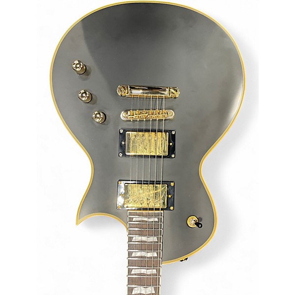 Used Ltd Deluxe EC-1000 Vintage Black Solid Body Electric Guitar