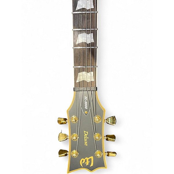 Used Ltd Deluxe EC-1000 Vintage Black Solid Body Electric Guitar