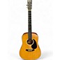 Used Martin D Jr E Natural Acoustic Electric Guitar thumbnail