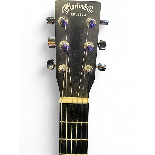 Used Martin D Jr E Natural Acoustic Electric Guitar