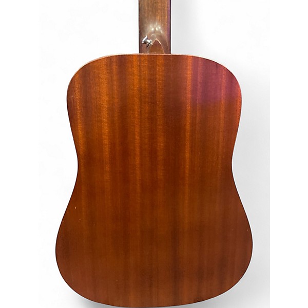 Used Martin D Jr E Natural Acoustic Electric Guitar