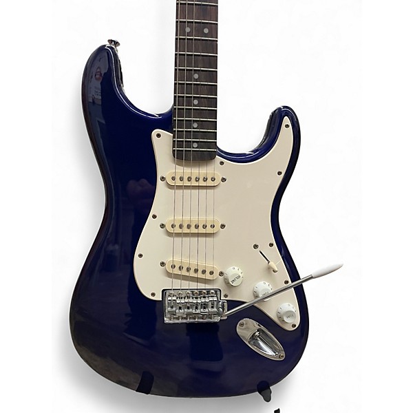 Used Squier Affinity Stratocaster Electric Blue Solid Body Electric Guitar