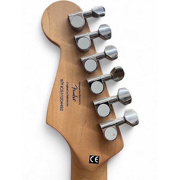 Used Squier Affinity Stratocaster Electric Blue Solid Body Electric Guitar